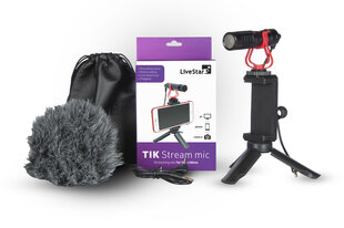 LiveStar TIK Stream alusega mikrofon price and information | Microphones | hansapost.ee