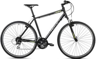 Гибридный велосипед Romet Orkan 2 M 28" 2023, черный цена и информация | Велосипеды | hansapost.ee