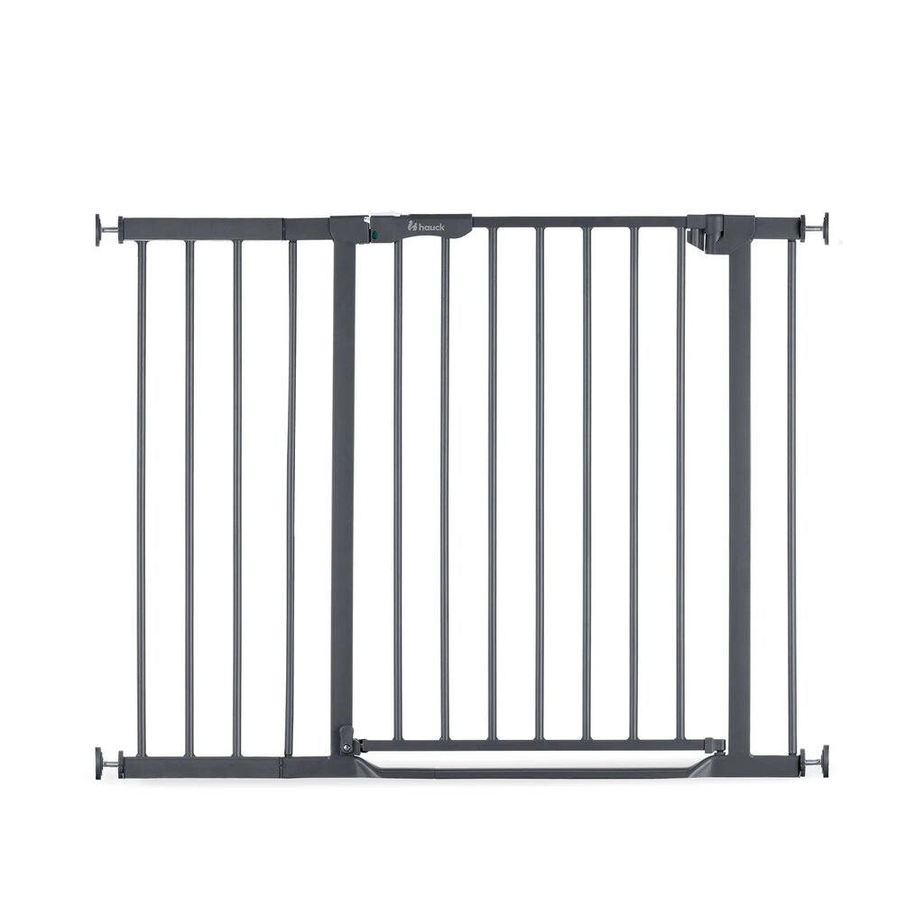Защитные ворота с удлинителем 21 см Hauck Clear Step Autoclose 2 Set, серые цена | hansapost.ee