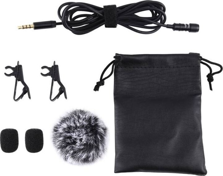 Puluz 3,5 mm juhtmega mikrofon, 3 m hind ja info | Mikrofonid | hansapost.ee