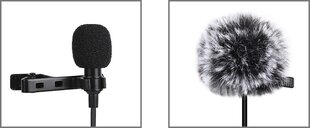 Puluz 3,5 mm juhtmega mikrofon, 3 m hind ja info | Puluz Heli- ja videoseadmed, klaviatuurid ja hiired | hansapost.ee