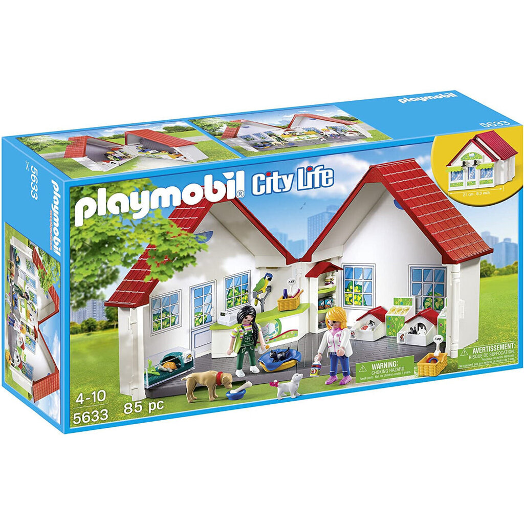 5633 PLAYMOBIL® City Life, Lemmikloomapood цена и информация | Klotsid ja konstruktorid | hansapost.ee