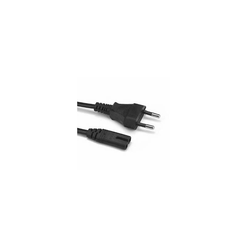 Figure of Eight Lead Power cable - EU 2 Pin (Bulk/OEM) hind ja info | Juhtmed ja kaablid | hansapost.ee