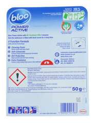 Bloo wc-poti puhastaja-värskendaja Power Active Lemon, 50 g hind ja info | Puhastusvahendid | hansapost.ee