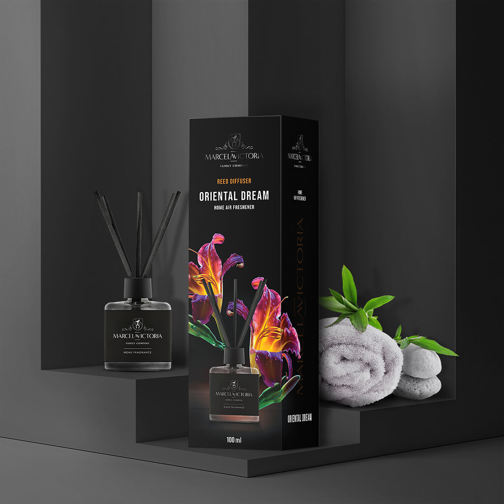 Kodulõhnastaja Marcela Victoria Reed Diffuser Oriental Dream, 100 ml hind ja info | Lõhnapulgad ja kodulõhnastajad | hansapost.ee