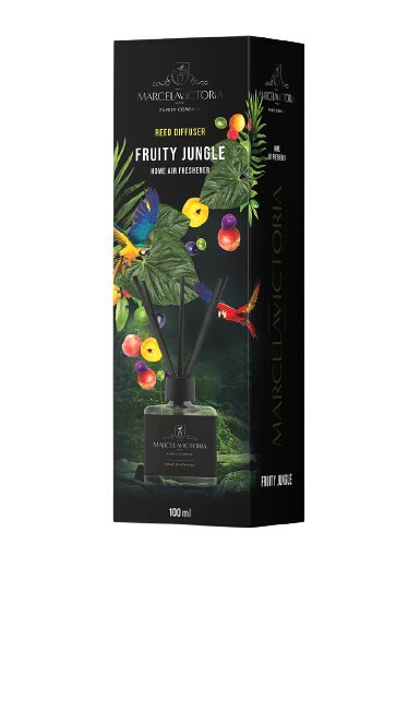 Kodulõhnastaja Marcela Victoria Reed Diffuser Fruity Jungle, 100 ml цена и информация | Lõhnapulgad ja kodulõhnastajad | hansapost.ee