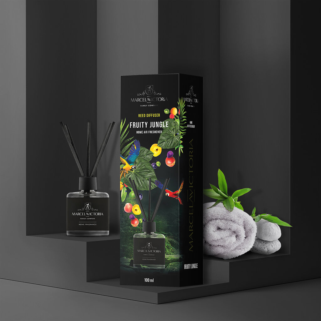 Kodulõhnastaja Marcela Victoria Reed Diffuser Fruity Jungle, 100 ml hind ja info | Lõhnapulgad ja kodulõhnastajad | hansapost.ee