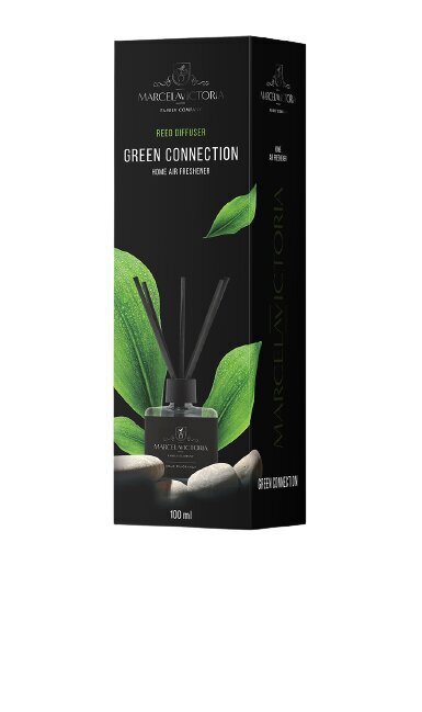 Kodulõhnastaja Marcela Victoria Reed Diffuser Green Connection, 100 ml цена и информация | Lõhnapulgad ja kodulõhnastajad | hansapost.ee