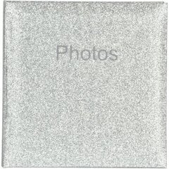 Фотоальбом Innova Glitter silver, 10x15 см цена и информация | Фоторамка | hansapost.ee