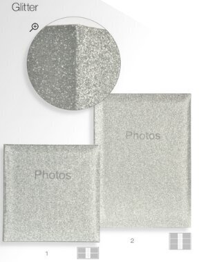 Fotoalbum Innova Glitter silver, 10x15 cm hind ja info | Pildiraamid | hansapost.ee