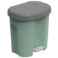 Prügikast koos pedaaliga Rotho WASTE DUO, 2x10L, rohelist v. hind ja info | Prügikastid | hansapost.ee