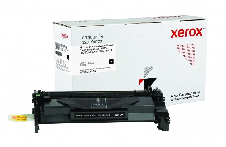 Printerikassett Xerox HP CF226A, must цена и информация | Laserprinteri toonerid | hansapost.ee