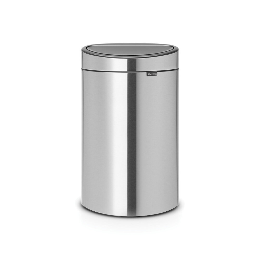 Prügikast, Touch Bin 10 + 23L Matt Steel hind ja info | Prügikastid | hansapost.ee