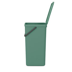 Встраиваемое мусорное ведро Sort & Go (40 л) Fir Green цена и информация | Мусорные баки | hansapost.ee