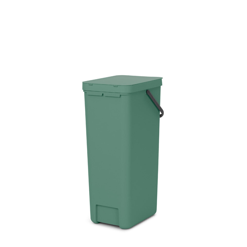 Prügiurn, Sort & Go 40L Fir Green цена и информация | Prügikastid | hansapost.ee