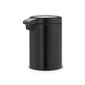 Prügikast, Wall Mounted 3L Matt Black цена и информация | Prügikastid | hansapost.ee