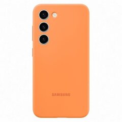 Силиконовый чехол для телефона Samsung Galaxy S23, оранжевый цена и информация | Чехлы для телефонов | hansapost.ee