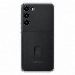 Samsungi ümbris Samsung Galaxy S23 Plus jaoks, must hind ja info | Telefonide kaitsekaaned ja -ümbrised | hansapost.ee