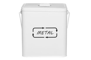 Metallkarp 4Living Metal цена и информация | Мусорные ящики с креплением на двери | hansapost.ee