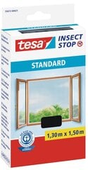 Sääsevõrk aknale TESA STANDARD must 1,3x1,5 m hind ja info | Sääsevõrgud | hansapost.ee