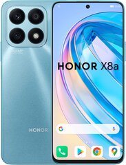 Honor X8a 6/128GB Cyan Lake 5109APEV цена и информация | Мобильные телефоны | hansapost.ee