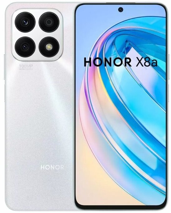 Honor X8a 6/128GB 5109APEX Titanium Silver hind ja info | Telefonid | hansapost.ee
