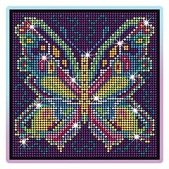 Teemantmosaiik Sequin Art Butterfly, 20 x 20 cm hind ja info | Teemantmaalide komplektid | hansapost.ee