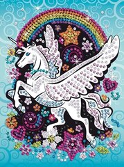 Алмазная мозаика Sequin Art Winged Unicorn, 21 x 28 см цена и информация | Алмазная мозаика | hansapost.ee