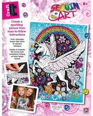 Teemantmosaiik Sequin Art Winged Unicorn, 21 x 28 cm hind ja info | Teemantmaalide komplektid | hansapost.ee