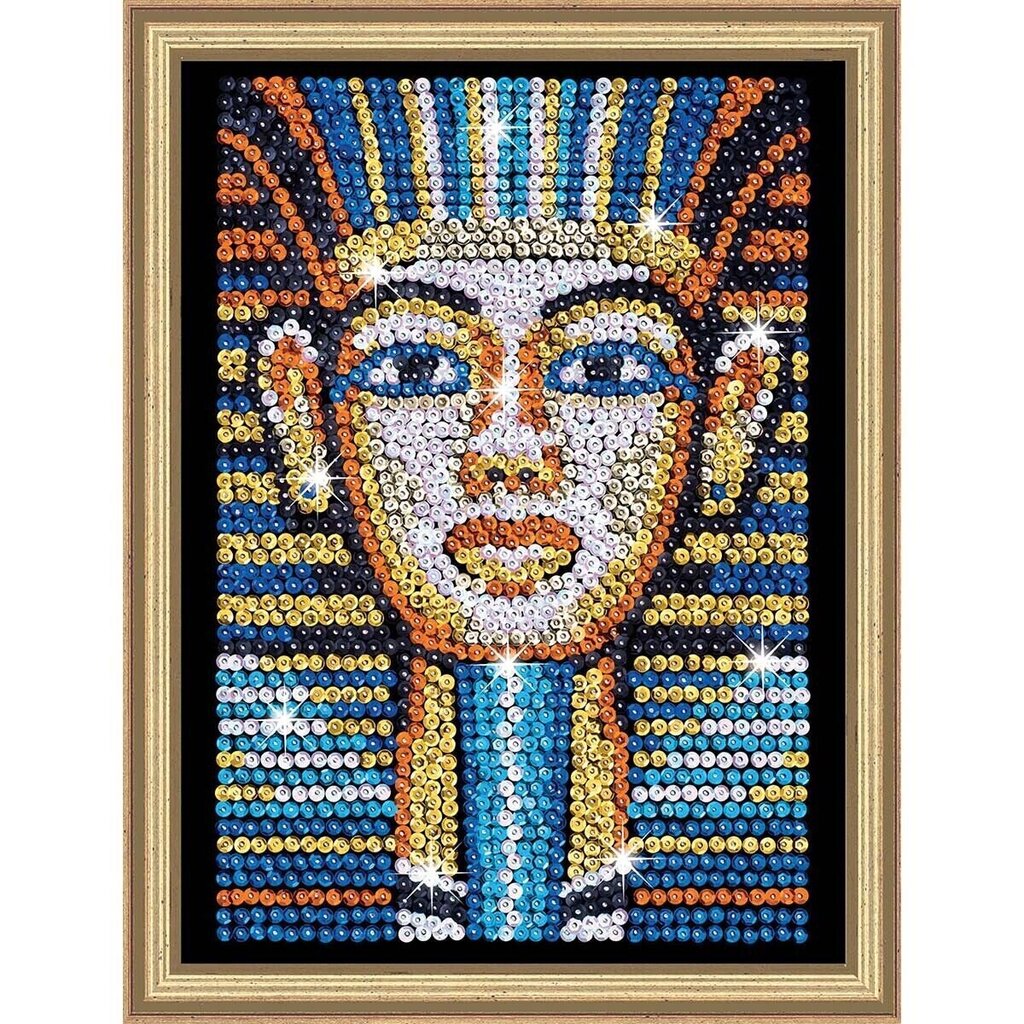 Teemantmosaiik Sequin Art Tutankhamun, 25 x 34 cm цена и информация | Teemantmaalide komplektid | hansapost.ee