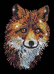 Teemantmosaiik Sequin Art Red Fox, 25 x 34 cm hind ja info | Teemantmaalide komplektid | hansapost.ee