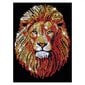 Teemantmosaiik Sequin Art Lion, 25 x 34 cm hind ja info | Teemantmaalide komplektid | hansapost.ee