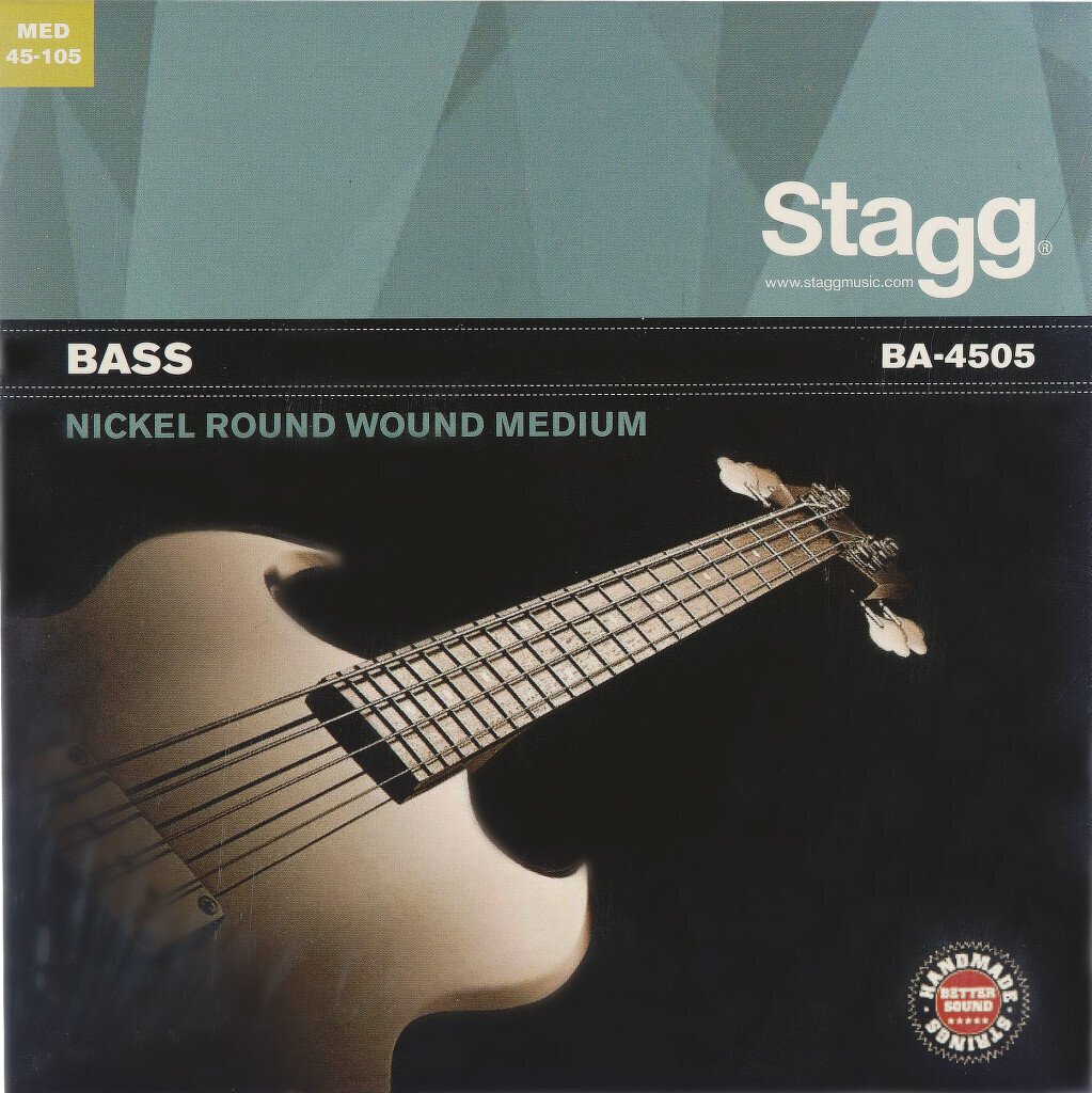 Basskitarri keeled Stagg BA-4505 0.045 - 0.105 цена и информация | Muusikainstrumentide tarvikud | hansapost.ee