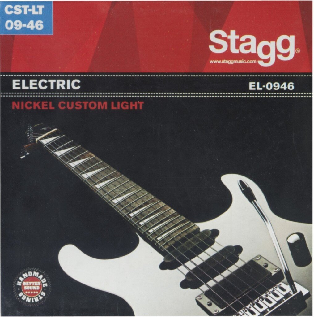 Elektrikitarri keeled Stagg EL-0946 .009 - .046 hind ja info | Muusikainstrumentide tarvikud | hansapost.ee