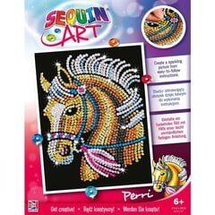 Teemantmosaiik Sequin Art Perri Pony, 21 x 28 cm hind ja info | Teemantmaalide komplektid | hansapost.ee