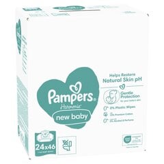 Влажные детские салфетки PAMPERS Harmonie Aqua Pure, 1104 шт. цена и информация | Влажные салфетки | hansapost.ee