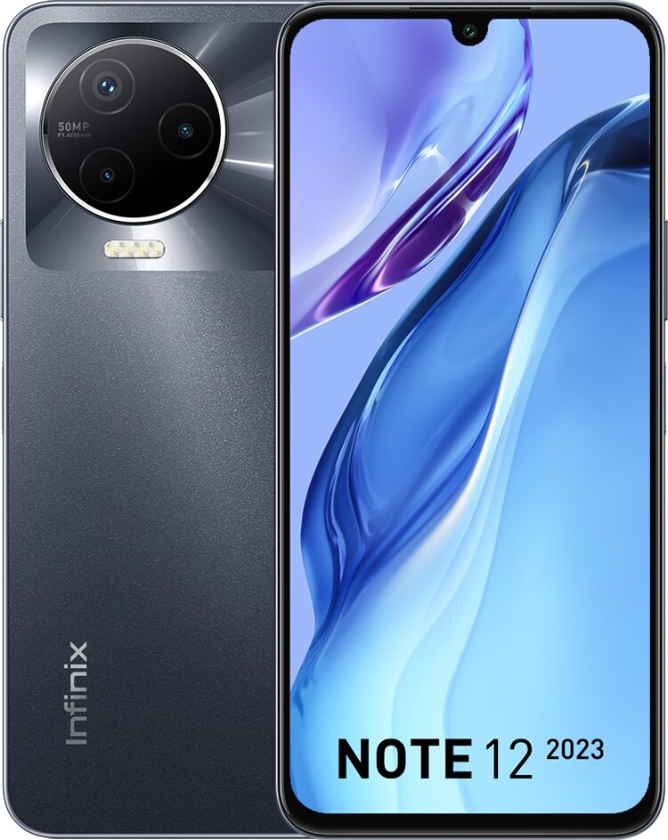 Infinix Note 12 2023 8/128GB Dual SIM, Grey цена и информация | Telefonid | hansapost.ee