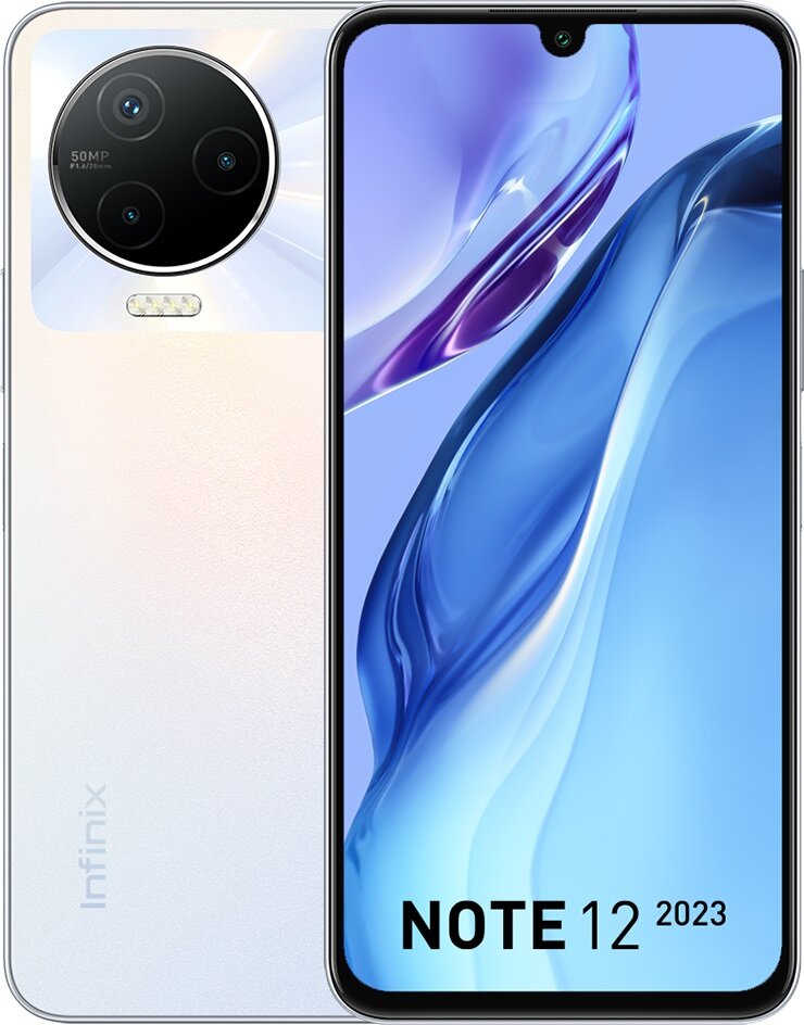 Infinix Note 12 2023 8/128GB Dual SIM, Alpine White hind ja info | Telefonid | hansapost.ee