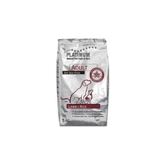 Platinum Adult Lamb+Rice kuivtoit lambaliha ja riisiga täiskasvanud koertele / 5kg hind ja info | Platinum Lemmikloomatarbed | hansapost.ee