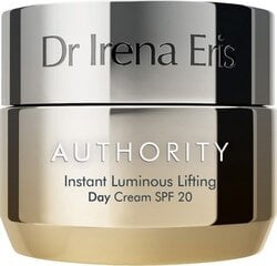 Pinguldav näokreem Dr Irena Eris Authority Instant Luminous Lifting SPF 20, 50 ml цена и информация | Кремы для лица | hansapost.ee