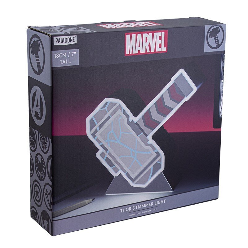 Lamp Marvel Thors Hammer цена и информация | Fännitooted mänguritele | hansapost.ee