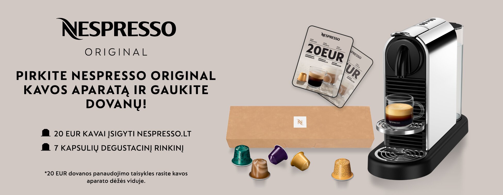 Nespresso Citiz Stainless Steel Q hind ja info | Kohvimasinad ja espressomasinad | hansapost.ee
