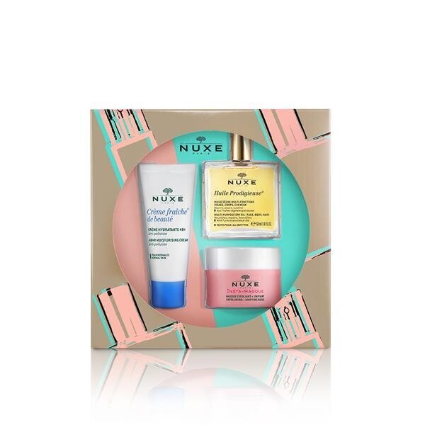 Kosmkeetikakomplekt Nuxe Discovery Box 2020, õli 50 ml + mask 50 ml + kreem 30 ml hind ja info | Näokreemid | hansapost.ee