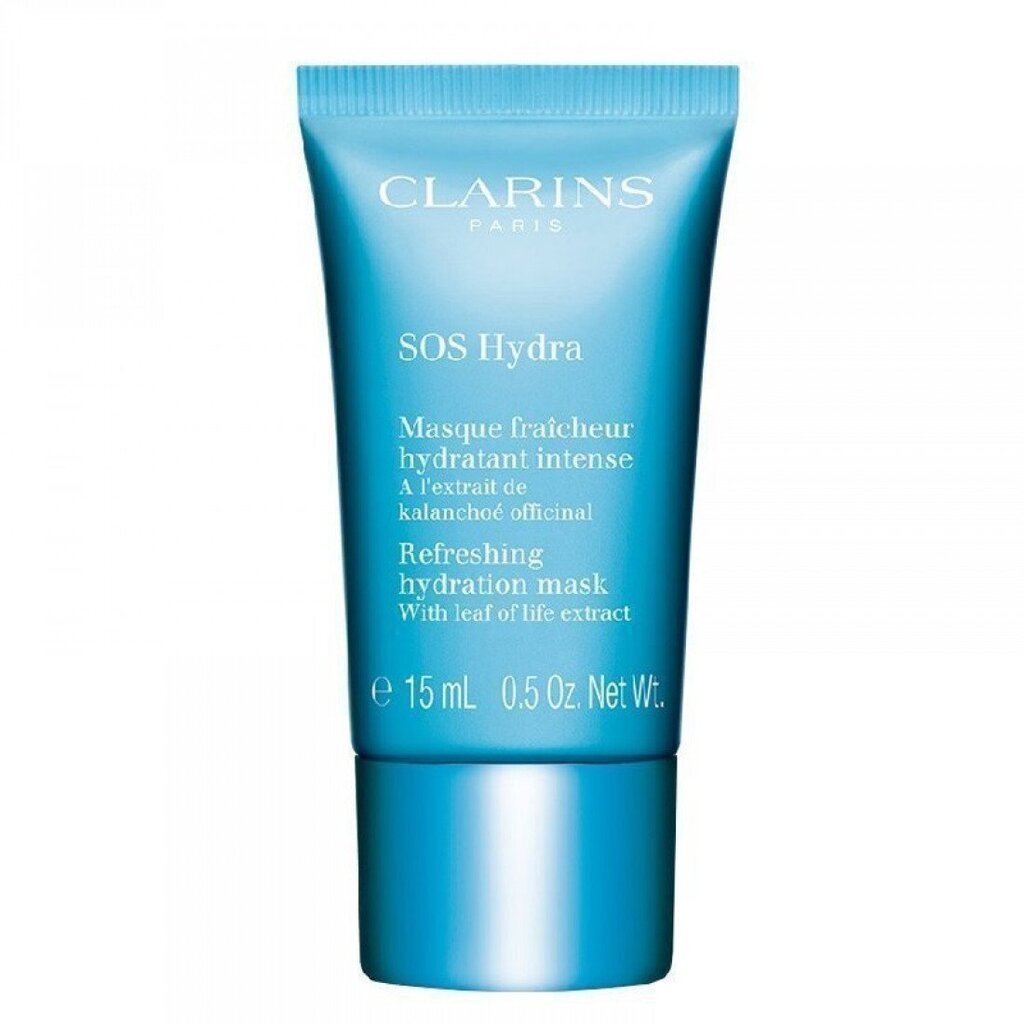 Niisutav näomask Clarins SOS Hydra Refreshing 15 ml hind ja info | Näomaskid ja silmamaskid | hansapost.ee