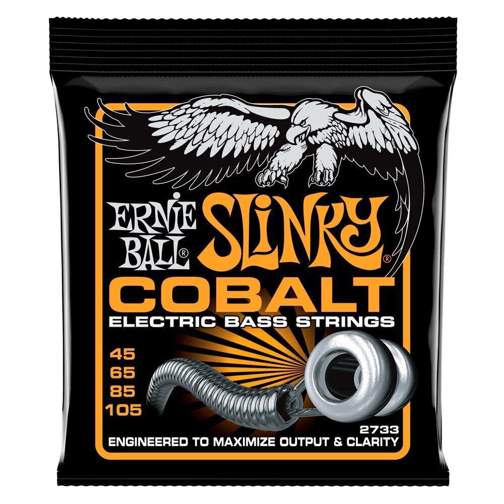 Basskitarri keeled Ernie Ball 45 - 105 (Hybrid Slinky Cobalt) hind ja info | Muusikainstrumentide tarvikud | hansapost.ee