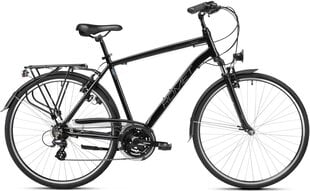 Jalgratas Romet Wagant 28" 2023, must цена и информация | Велосипеды | hansapost.ee