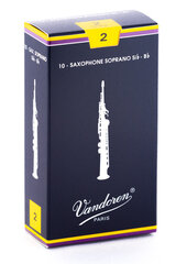 Keel sopransaksofonile Vandoren Traditional SR202 Nr. 2.0 hind ja info | Muusikainstrumentide tarvikud | hansapost.ee