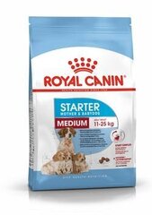 Royal Canin для кормящих сук Medium Starter Mother&Babydog, 15 кг цена и информация | Сухой корм для собак | hansapost.ee