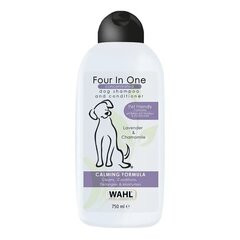 Wahl šampoon koertele Four in One, 750 ml hind ja info | Karvahoolduseks | hansapost.ee