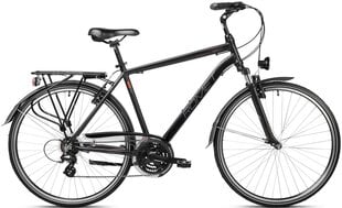 Jalgratas Romet Wagant 1 28" 2023, must цена и информация | Велосипеды | hansapost.ee